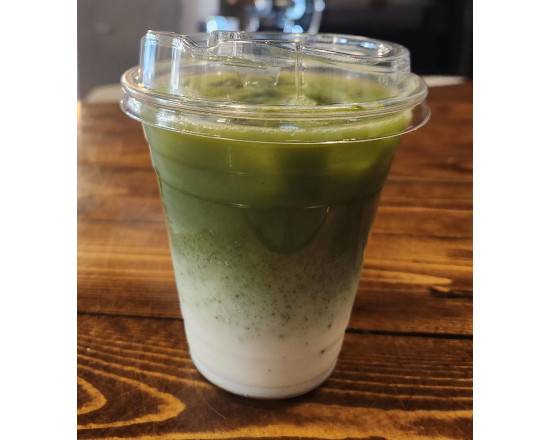 ICED MATCHA LATTE -12OZ