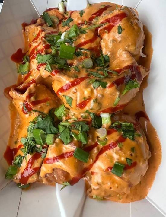 Veg Fried Gravy Momos