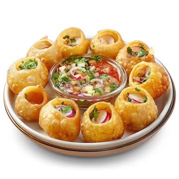 Pani puri plate ( 8pc )