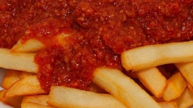 Petite Frites avec sauce italienne