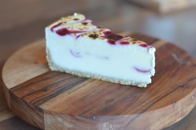 Raspberry cheesecake / Cheesecake aux framboises