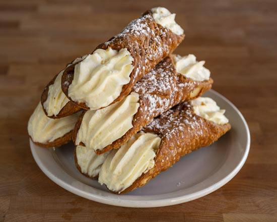 Demi douzaine grande cannoli / Half Dozen Large Cannoli