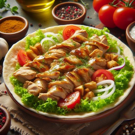 Chicken Shawarma Salad