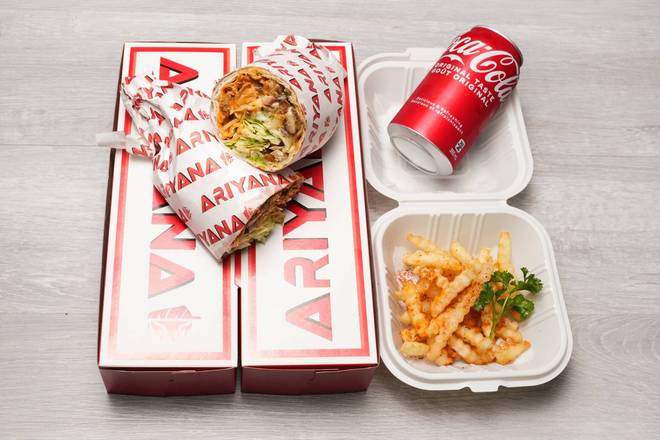 chicken shawarma combo