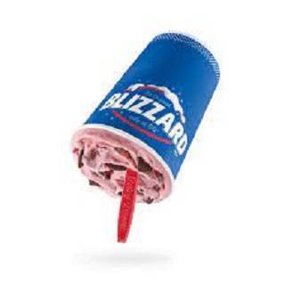 Dessert Blizzard Super cerises et pépites de chocolat/ Verry Cherry Chip Blizzard Treat
