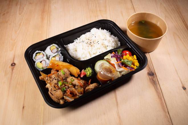 MM Combo (Korean Style Meal+Miso Soup)