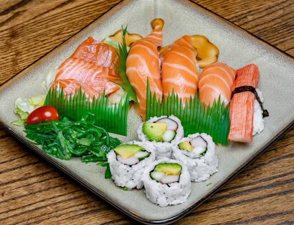 Salmon Sushi Combo