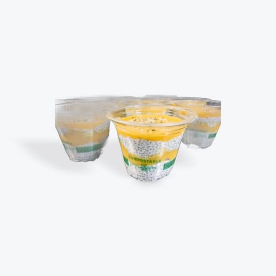 Mango Coconut Chia Pudding