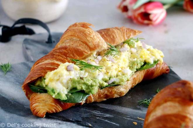 Egg Salad Croissant
