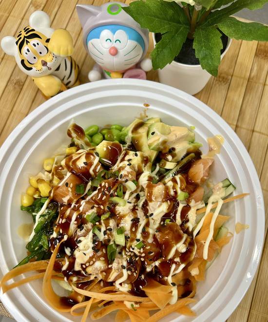 Bol Poke Saumon