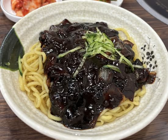 Jajangmyeon( Korean style dry noodles)