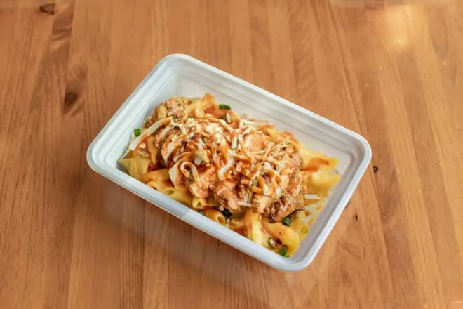Buffalo Chicken Penne and Cheese
