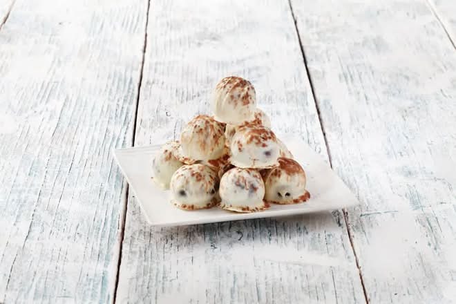 White Chocolate Brownie Bites