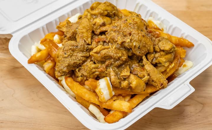 Chicken Curry Poutine
