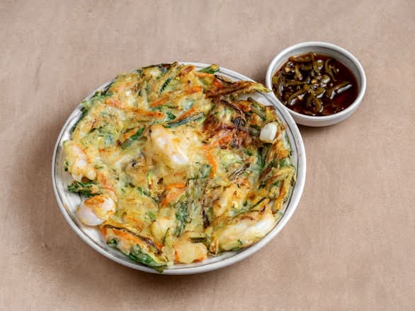 Seafood Pancake