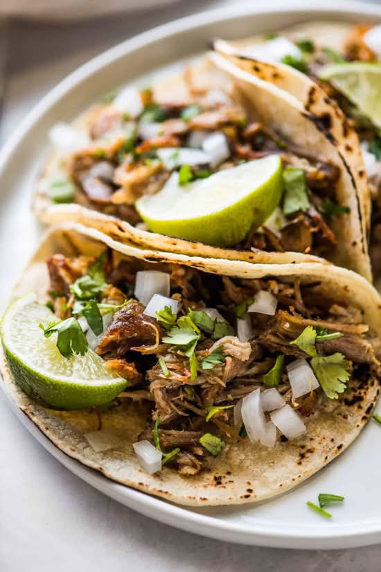3 Carnitas Tacos + Drink