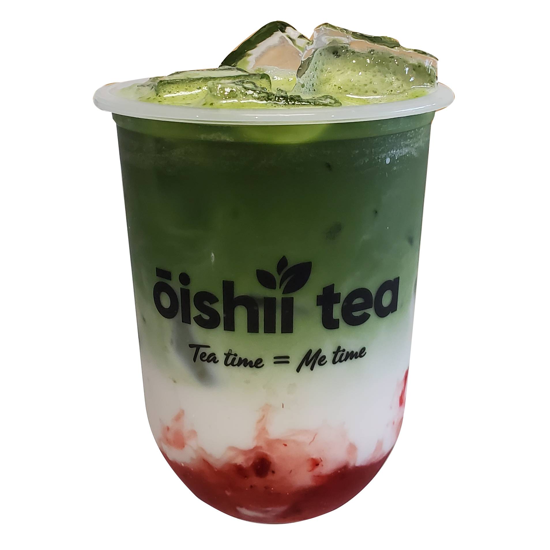 Strawberry Matcha Latte, large