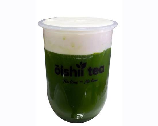 Cheese foam Matcha, large