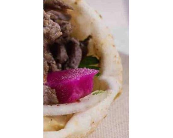 Shawarma pita (boeuf / Beef)