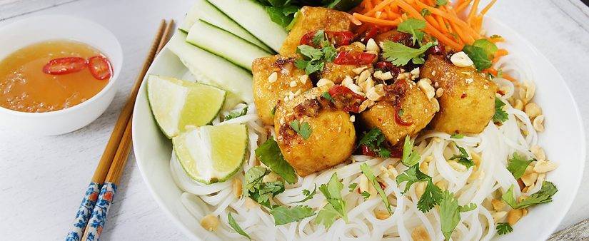 Stir-fried Tofu - Bún Đậu Phụ Xào