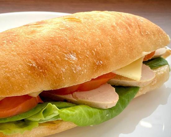 Sandwich club au poulet / chicken club sandwich