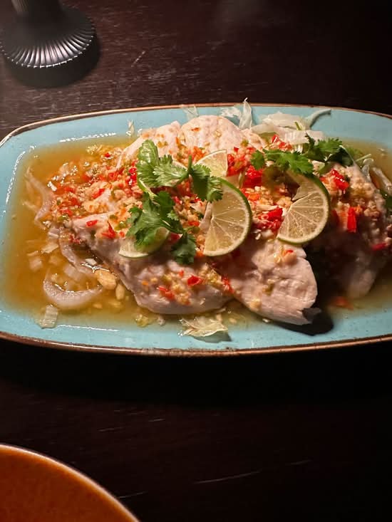 Pla Thod Sa Moon Pai - Sea Bass