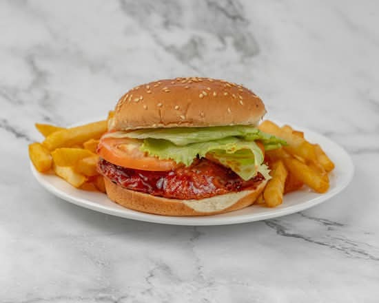 Spicy Chicken on a Bun