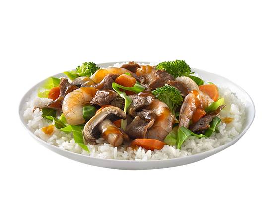 Beef & Shrimp