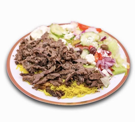 Beef Shawarma plate