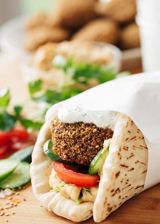 Falafel Wrap (Solo)