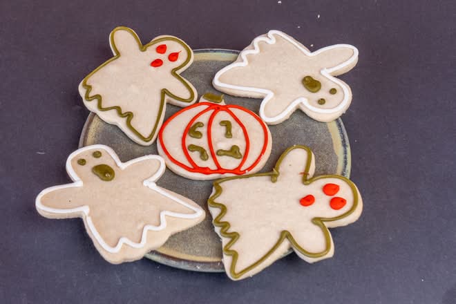 Sugar Cookie Shapes with Royal Icing