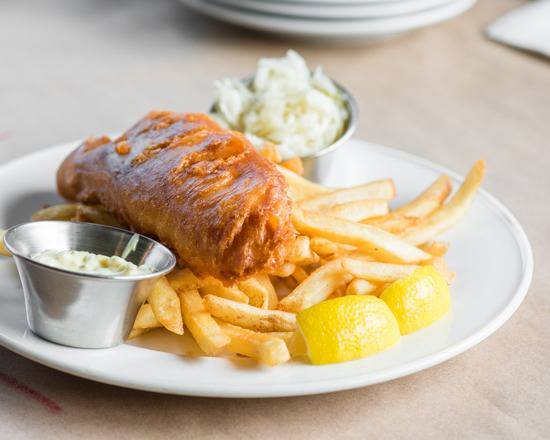 Beer-Battered Fish and Chips