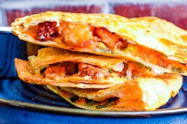 Buffalo Chicken Quesadilla