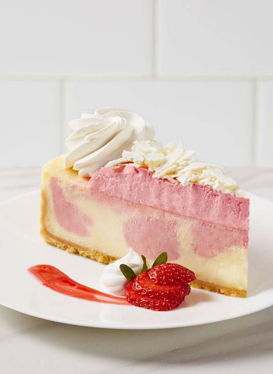 Wild Strawberries & Cream Cheesecake