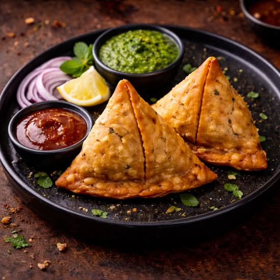 Veg Samosa (2 Pcs)