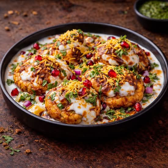 Aloo Tikki Chaat