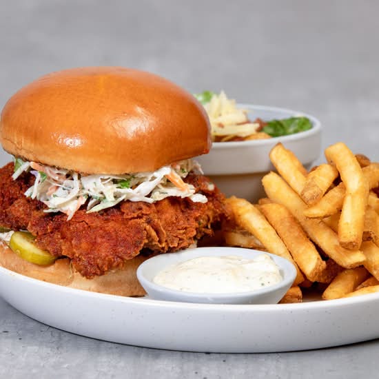 Spicy Crispy Chicken Burger