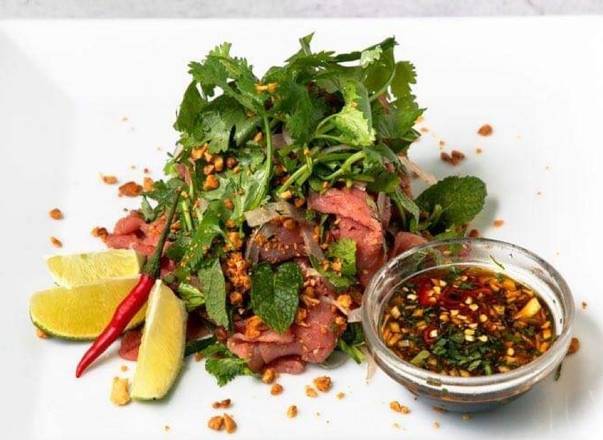 Rare Beef Carpaccio - Bo Tai Chanh