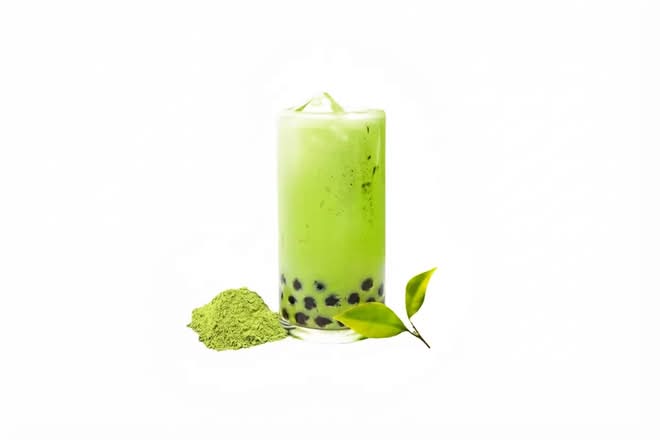 Boba Matcha Latte