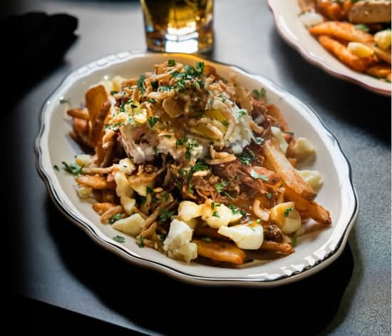 BBQ Pulled Pork Poutine