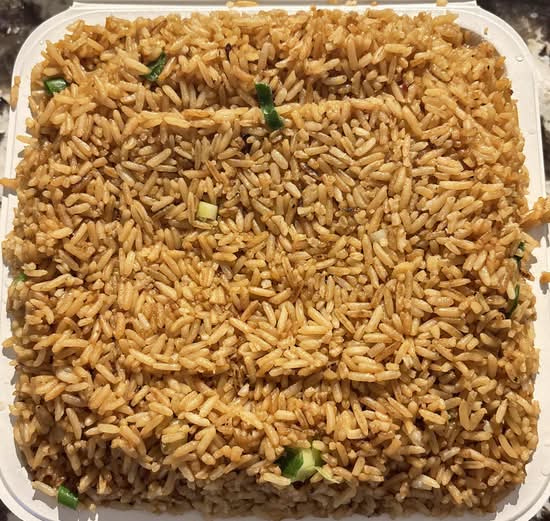 Plain Fried Rice