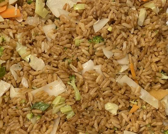 Vegetable Fried Rice (Broccoli, Cabbage & Carrots)