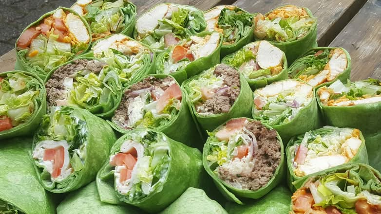 Beef Kebab Wrap