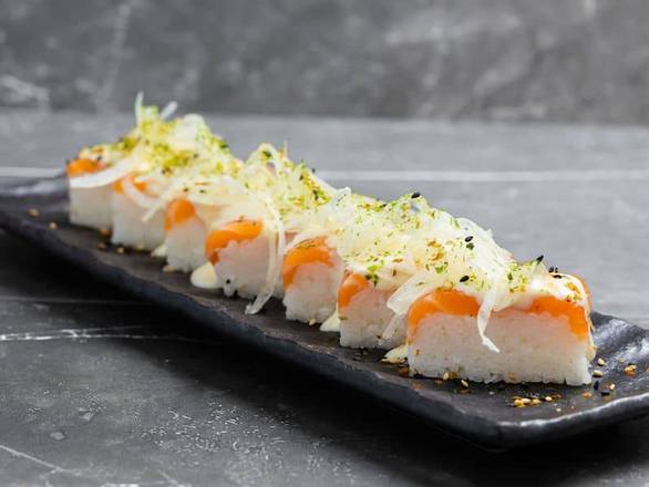 Cream Salmon Battera