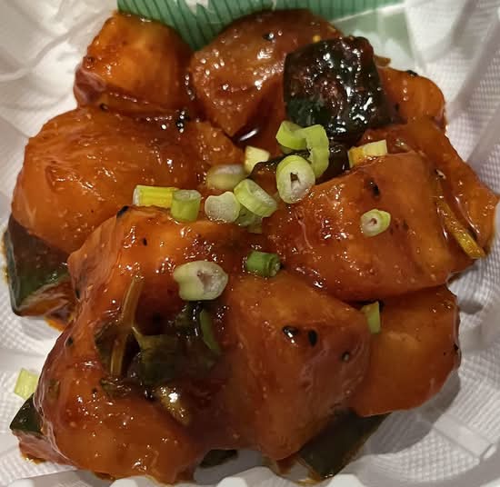 Spicy Salmon Sashimi (Half)