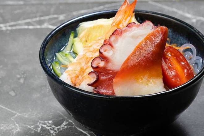 Seafood Sunomono