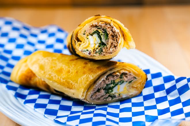 Sandwich Mlawi (Wrap Maison) Thon