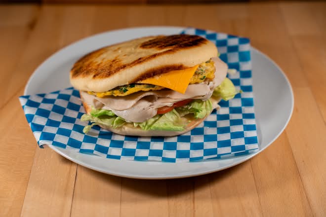 Sandwich Chapati Jambon