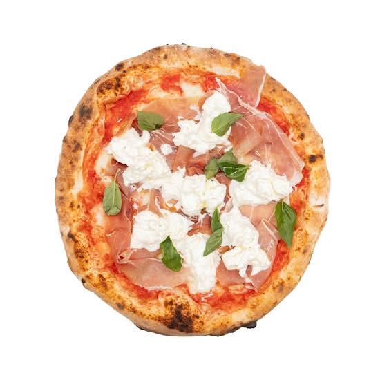 Burrata e Prosciutto Pizza
