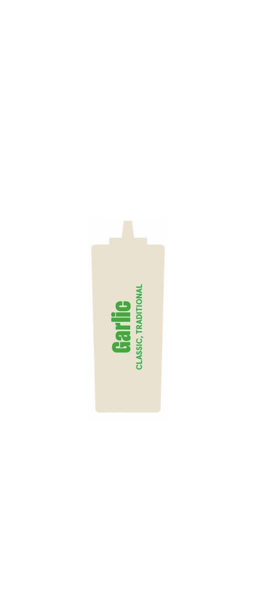 Garlic Sauce Bottle 16oz.